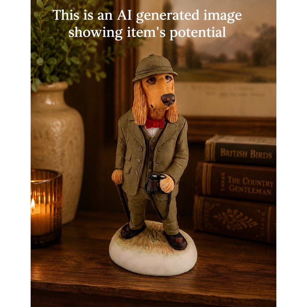 Robert Harrop Country Companions Springer Spaniel Hunting Dog Figurine